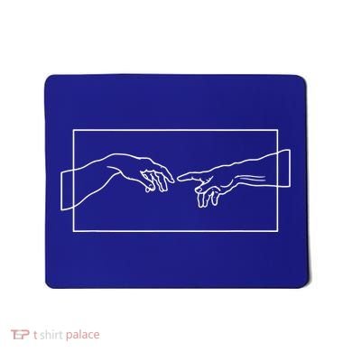 Creation Of Adam Hands Mousepad