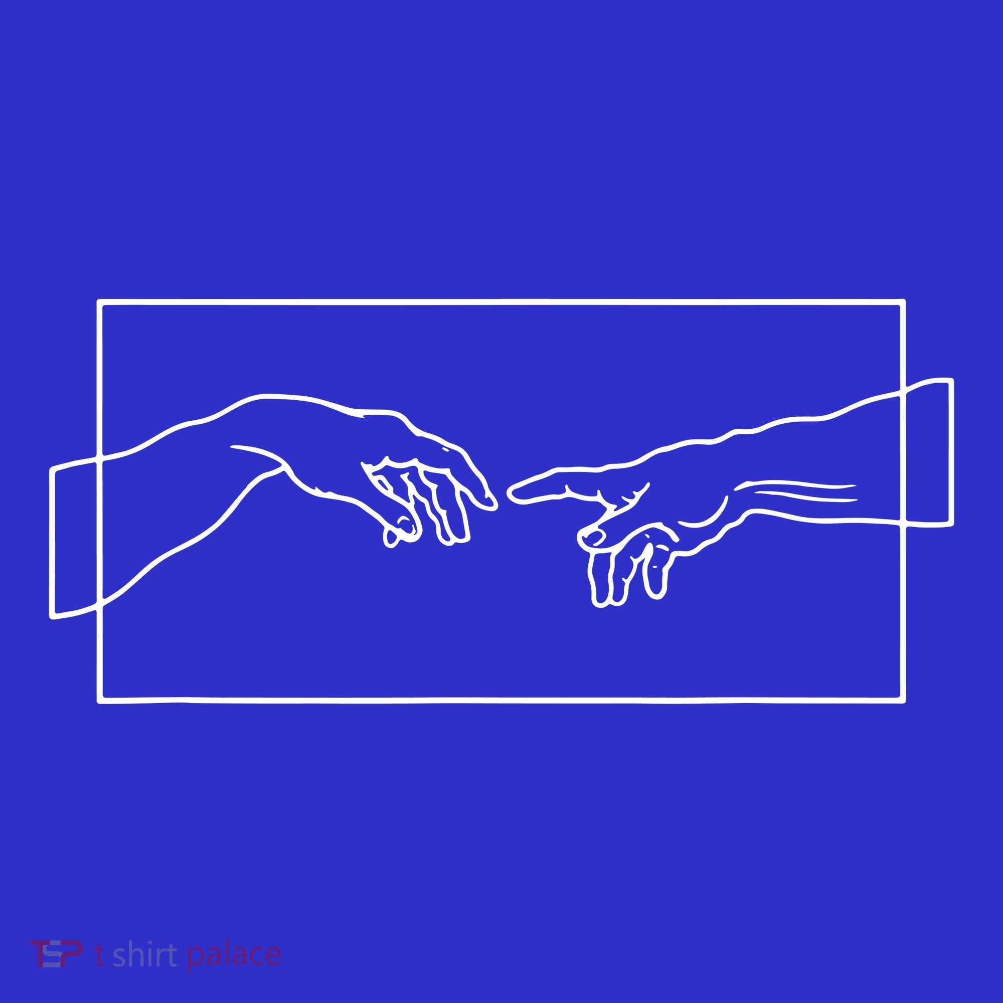 Creation Of Adam Hands Toddler Hoodie