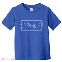 Creation Of Adam Hands Toddler T-Shirt thumb 0