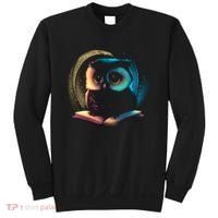 Cute Owl Animal With Book Sweatshirt thumb 0