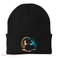 Cute Owl Animal With Book Beanie thumb 0