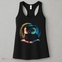 Cute Owl Animal With Book Women's Tank Top thumb 3