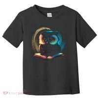 Cute Owl Animal With Book Toddler T-Shirt thumb 0