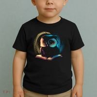 Cute Owl Animal With Book Toddler T-Shirt thumb 2