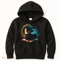 Cute Owl Animal With Book Kids Hoodie thumb 0