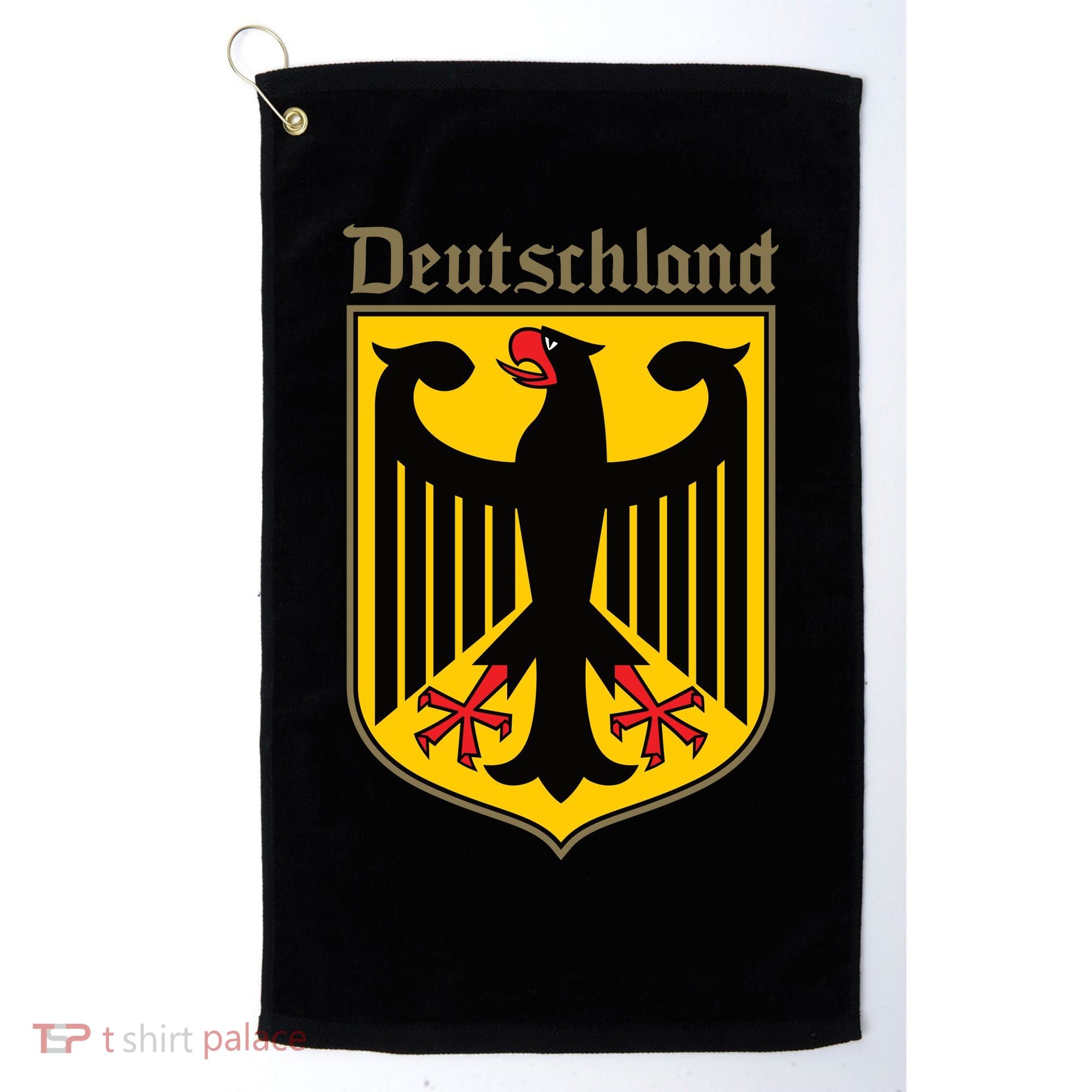 Coat Of Arms Of Germany | German Eagle | Deutschland Golf Towel