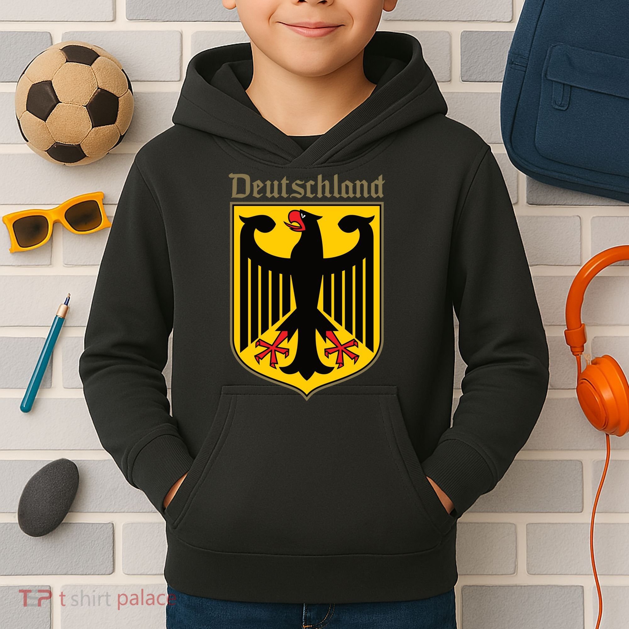 Coat Of Arms Of Germany | German Eagle | Deutschland Kids Hoodie