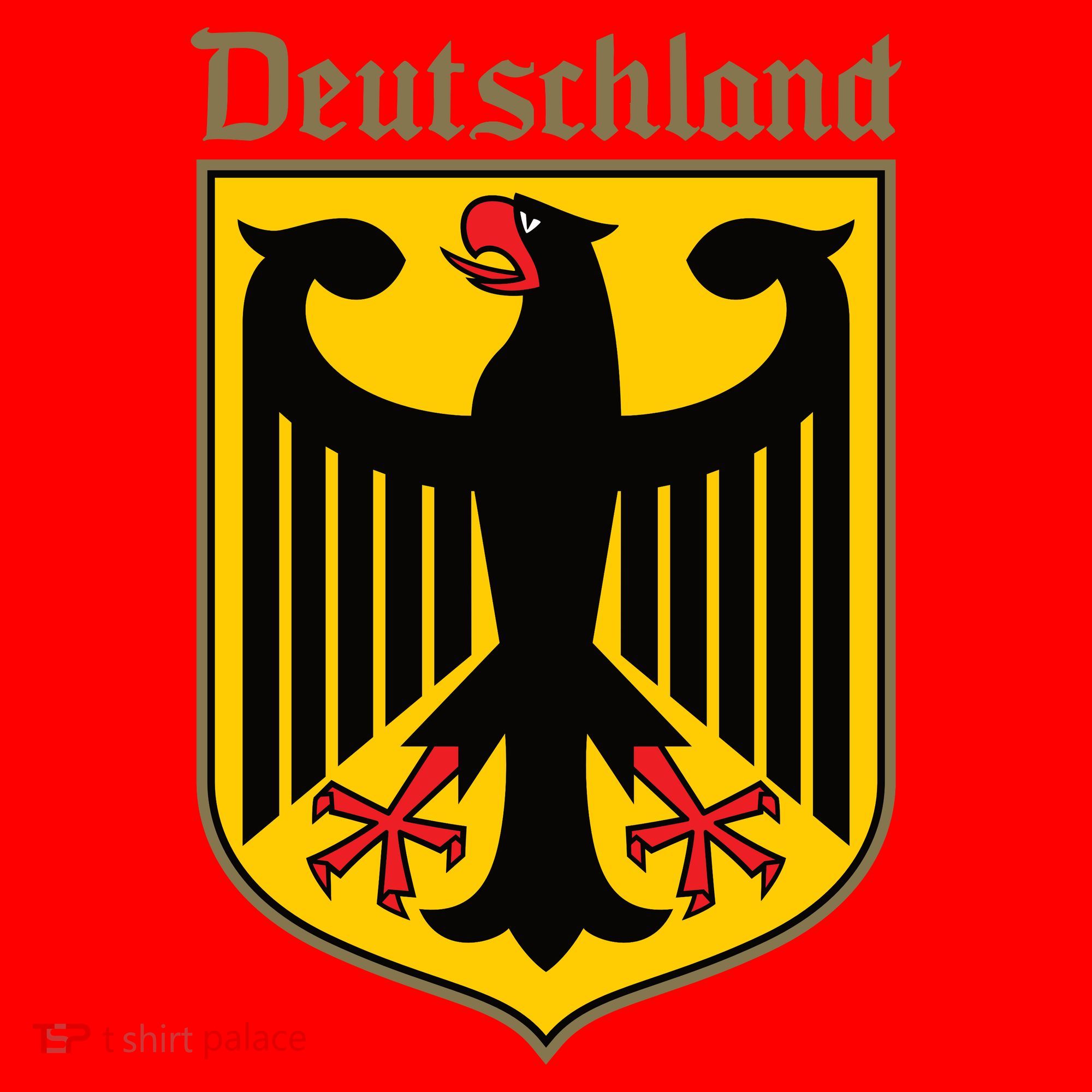 Coat Of Arms Of Germany | German Eagle | Deutschland Santa Hat