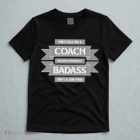 Coach Because Badass Isn't A Job Title T-Shirt thumb 5