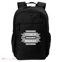 Coach Because Badass Isn't A Job Title Backpack thumb 0