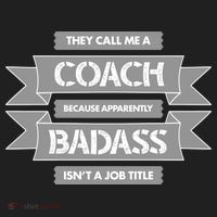 Coach Because Badass Isn't A Job Title Beanie thumb 2