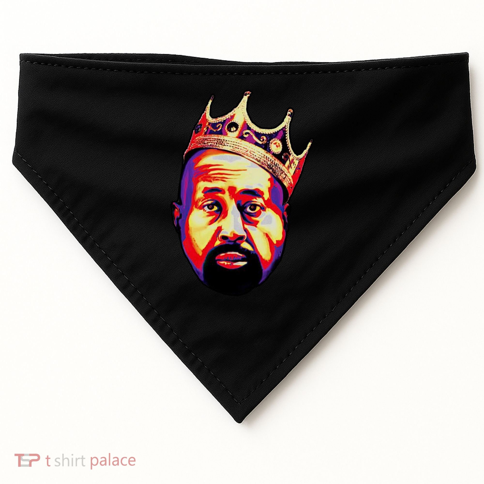 Coach Crown King Indiana USA-Made Doggie Bandana