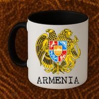 Coat of Arms of Armenia Coffee Mug thumb 2