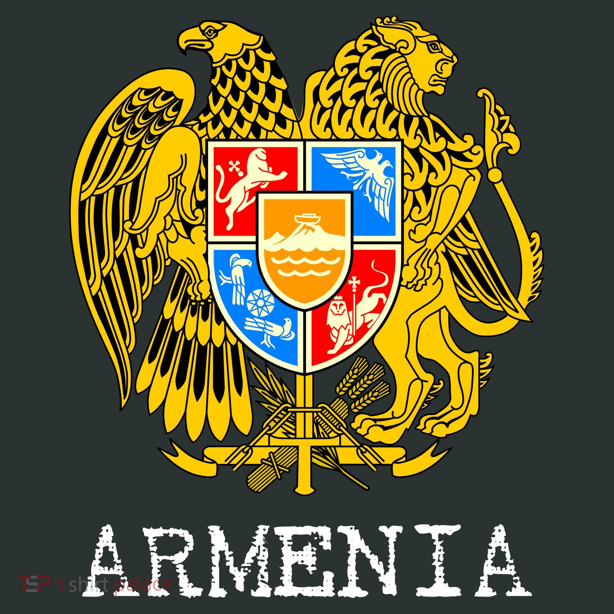Coat of Arms of Armenia Mousepad