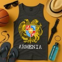 Coat of Arms of Armenia Tank Top thumb 4