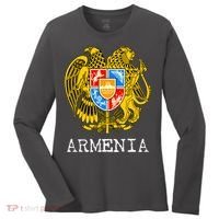 Coat of Arms of Armenia Women's Long Sleeve Shirt thumb 0
