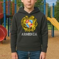 Coat of Arms of Armenia Kids Hoodie thumb 2