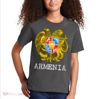 Coat of Arms of Armenia Kids T-Shirt thumb 2