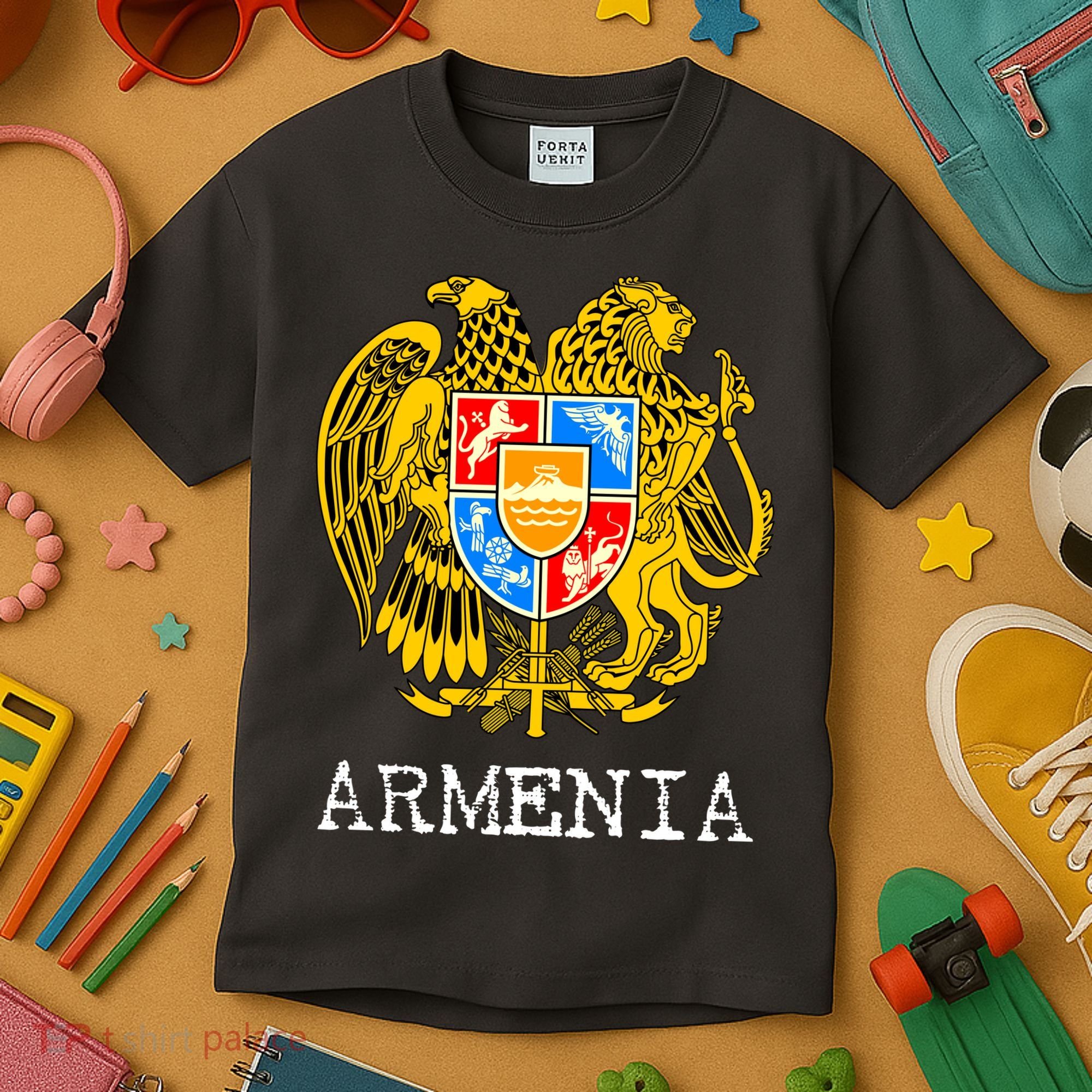 Coat of Arms of Armenia Kids T-Shirt