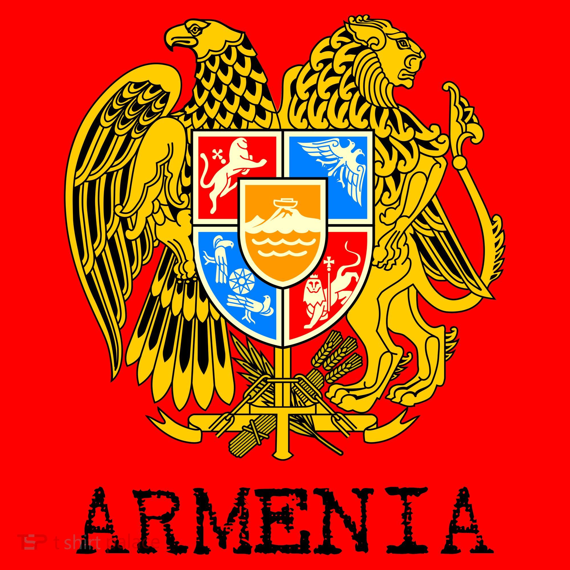 Coat of Arms of Armenia Santa Hat