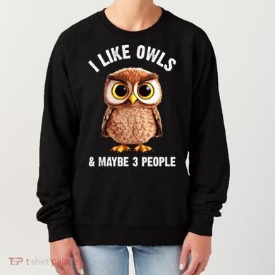 Cool Owl Bird Zookeeper Owl Lover Women's Sweatshirt