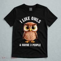 Cool Owl Bird Zookeeper Owl Lover T-Shirt thumb 5