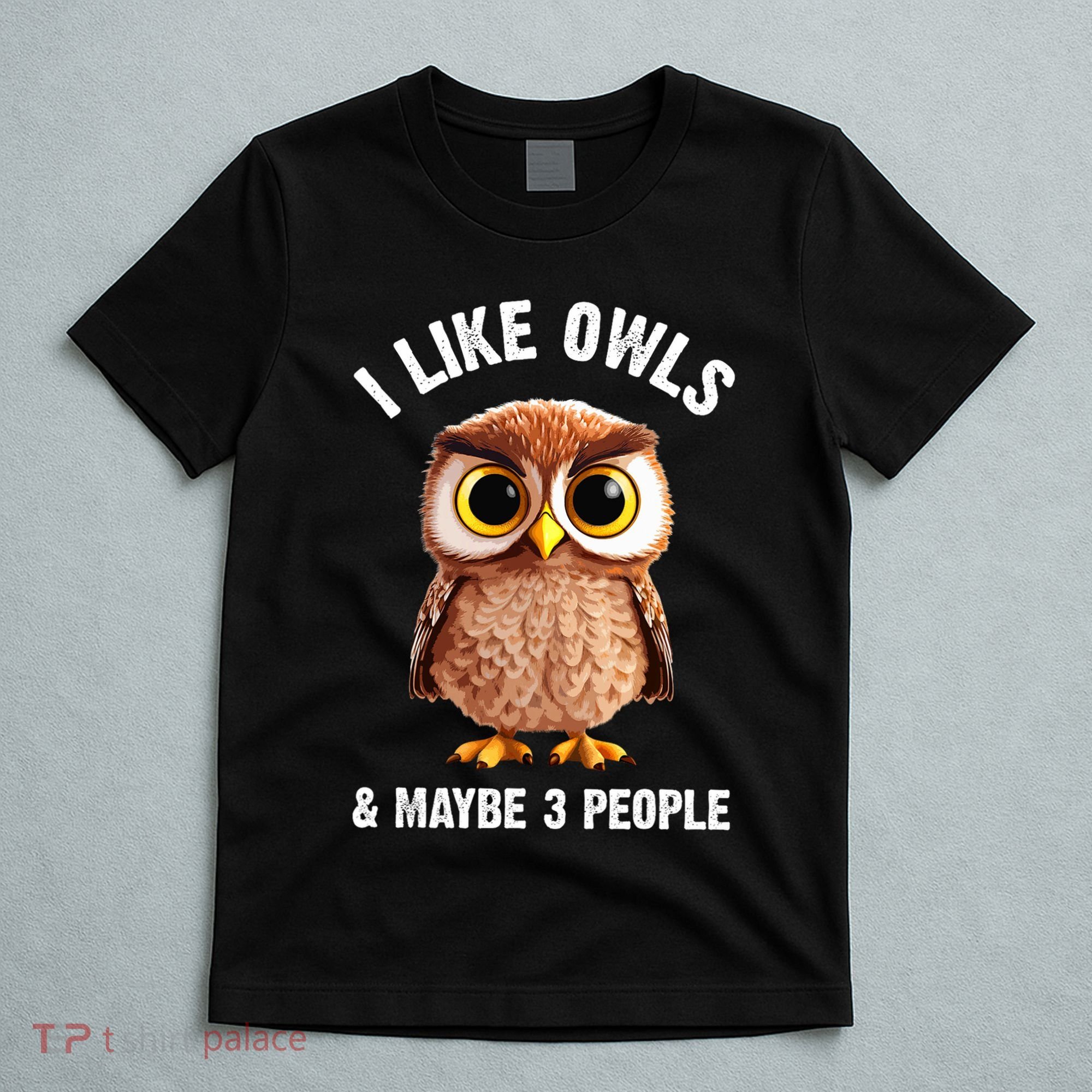 Cool Owl Bird Zookeeper Owl Lover T-Shirt