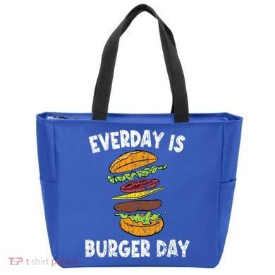 Cheese On Burger Day Fun Hamburger Lover Graphic Cool Gift Tote Bag
