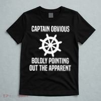 Captain Obvious Boldly Pointing Out The Apparent Sarcasm T-Shirt thumb 5