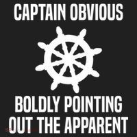 Captain Obvious Boldly Pointing Out The Apparent Sarcasm Beanie thumb 2