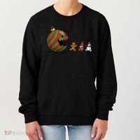 Christmas Ornament Ball Funny Gnome Women's Sweatshirt thumb 0