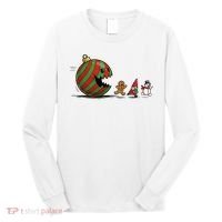 Christmas Ornament Ball Funny Gnome Long Sleeve Shirt thumb 0
