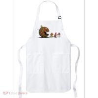 Christmas Ornament Ball Funny Gnome Apron thumb 0