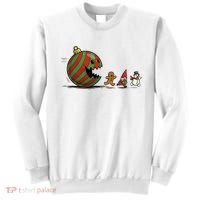 Christmas Ornament Ball Funny Gnome Sweatshirt thumb 0