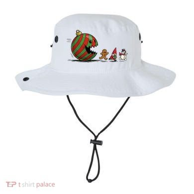 Christmas Ornament Ball Funny Gnome Bucket Hat