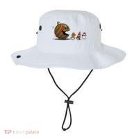 Christmas Ornament Ball Funny Gnome Bucket Hat thumb 0