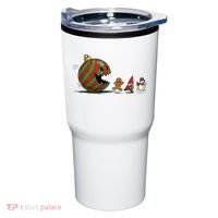 Christmas Ornament Ball Funny Gnome Tumbler thumb 0