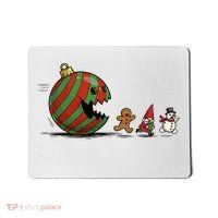 Christmas Ornament Ball Funny Gnome Mousepad thumb 0