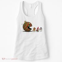 Christmas Ornament Ball Funny Gnome Women's Tank Top thumb 0