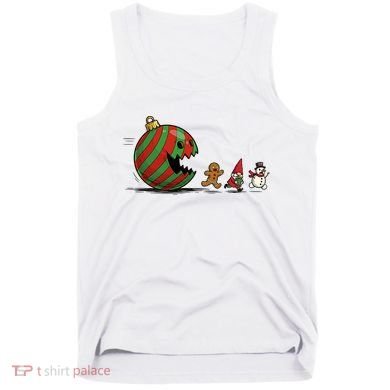 Christmas Ornament Ball Funny Gnome Tank Top