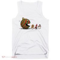 Christmas Ornament Ball Funny Gnome Tank Top thumb 0