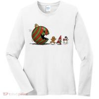Christmas Ornament Ball Funny Gnome Women's Long Sleeve Shirt thumb 0