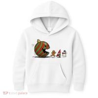 Christmas Ornament Ball Funny Gnome Kids Hoodie thumb 0
