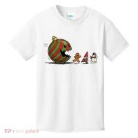 Christmas Ornament Ball Funny Gnome Kids T-Shirt thumb 0