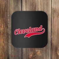 Cleveland Ohio Baseball Coaster thumb 0