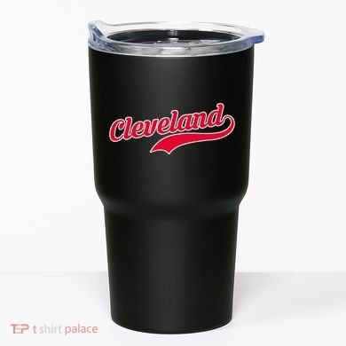 Cleveland Ohio Baseball Tumbler