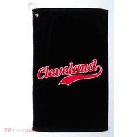 Cleveland Ohio Baseball Golf Towel thumb 0