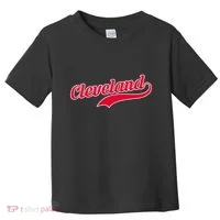 Cleveland Ohio Baseball Toddler T-Shirt thumb 0