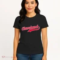 Cleveland Ohio Baseball Women's T-Shirt thumb 4