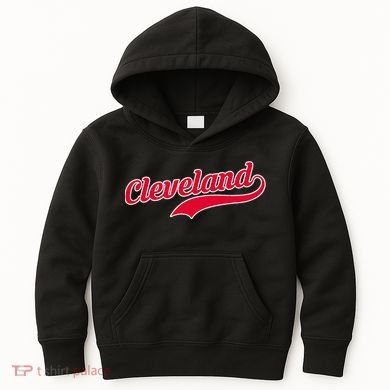 Cleveland Ohio Baseball Kids Hoodie